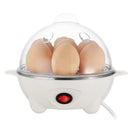 7-Egg Electric Egg Cooker – Auto Shut-Off, 350W, Hard & Soft Boiled, Steam Cooker