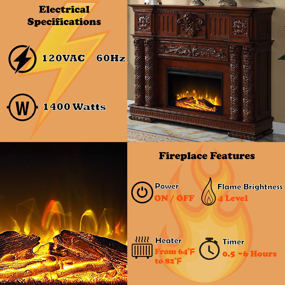Vendome - Fireplace, photo 9 of 16