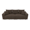 4 Seat Modern Comfy Upholstered Sofa Cloud Couch