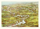 Vintage Map of Charles River, 1900