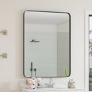 Wall Mirror Rectangular Mirror Metal Framed Mirror Vanity Mirror Dressing Mirror, For Bathroom, Living Room, Bedroom by Unique Piece Furniture