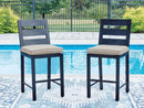 East Beach - Barstool (Set of 2) - Blue by Unique Piece Furniture