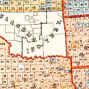 Vintage Political Map of the United States, 1893