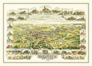 Vintage Map of Derry, New Hampshire 1898