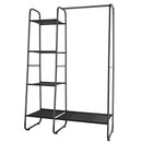 Garment Hanging Rack with Shelves and Wardrobe Display by LJGDeals