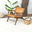 Daniel - Arm Chair - Brown / Tan by HouseOfZazla