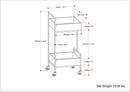Hobbs - Bar Cart - Natural by HouseOfZazla