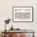 Vintage Map of Spencer, Massachusetts 1892