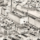 Vintage Map of Spencer, Massachusetts 1892