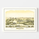 Vintage Map of Dodgeville, Massachusetts 1891