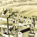 Vintage Map of Dodgeville, Massachusetts 1891