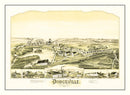 Vintage Map of Dodgeville, Massachusetts 1891