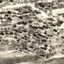 Vintage Map of Oxford, Massachusetts 1891