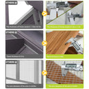 77"Large outdoor chicken coop Wooden chicken coop, duck coop with nest box, bird cage, rabbit cage - waterproof PVC board (yellow brown gradient 80)L