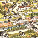 Vintage Map of Housatonic, Massachusetts 1890
