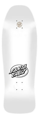 SANTA CRUZ KENDALL "SNAKE" WHITE 9.975" SKATEBOARD DECK