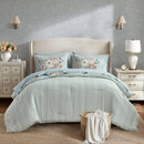 7-Piece Queen Floral Print Bedding Collection