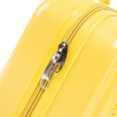 14'/20' 2-Piece ABS Spinner Wheel Luggage Set with Combination Lock