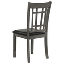 Ingall - 5 Piece Set With Storage Table And Upholstered Chairs - Medium Gray by HouseOfZazla
