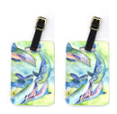 Dolphin Luggage Tag