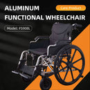 Lightweight Foldable Transport Wheelchair For Adults With Double X Force Support by HouseOfZazla