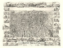 Vintage Map of Boston Highlands, Massachusetts 1888