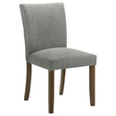 Paxton Upholstered Dining Side Chair Grey (Set of 2)