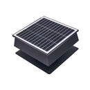 12 Inch Trapezoidal Adjustable Solar Roof Vent Fan by HouseOfZazla