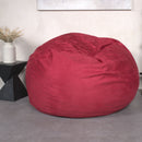 Comfortable High Density Shredded Foam Bean Bag Chair With Removable Cover by Unique Piece Furniture