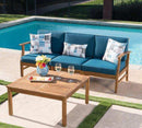 Perla - 3 Seater Sofa And Table Set by HouseOfZazla