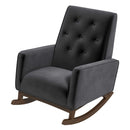 Demetrius - Mid-Century Modern Rocking Chair by HouseOfZazla