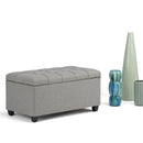 Sienna - Upholstered Storage Ottoman Bench by Unique Piece Furniture