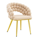 Puffy Bubble, Ball Chain Chairs For Dining Room (Set of 2) by Unique Piece Furniture