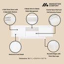 Ella - TV Stand With Adjustable Shelves by HouseOfZazla