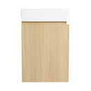 Modern Bathroom Vanity With Ceramic Basin, Wall Mounted Floating Sink Combo, Storage Cabinet by HouseOfZazla