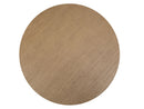 Tristan - 60" Round Dining Table - Swiss Coffee