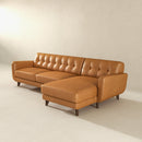 Allison - Mid-Century Modern Sectional Sofa Chaise by HouseOfZazla
