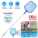 Swinging Pool Skimmer Cleaner Mesh Net Telescopic Pole by LJGDeals