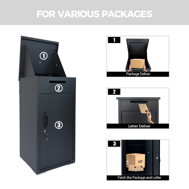 Stylish Outdoor Package Delivery Box, photo 9 of 10