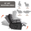 ComfortMax Dark Oversized Lift Recliner Chair