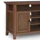 Amherst - TV Media Stand - Rustic Natural Aged Brown by HouseOfZazla