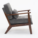 Living Room Chair With Lumbar Pillow by HouseOfZazla