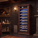 Temperature Control Professional Wooden Refrigerated Wine Cabinet