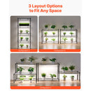 DIY Plant Shelf with Grow Lights