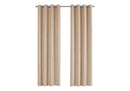 2 Pieces Set, Curtain Panel, Room Darkening, Grommet by Unique Piece Furniture