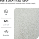 Oversized Swivel Armchair - Modern Swivel Accent Chair & Single Sofa Lounge,Comfortable Seating for Living Room & Bedroom