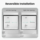 Semi-Frameless Double Sliding Shower Door, Bypass Shower Door, 1 / 4" (6Mm) Thick SGCC Tempered Glass Door by HouseOfZazla