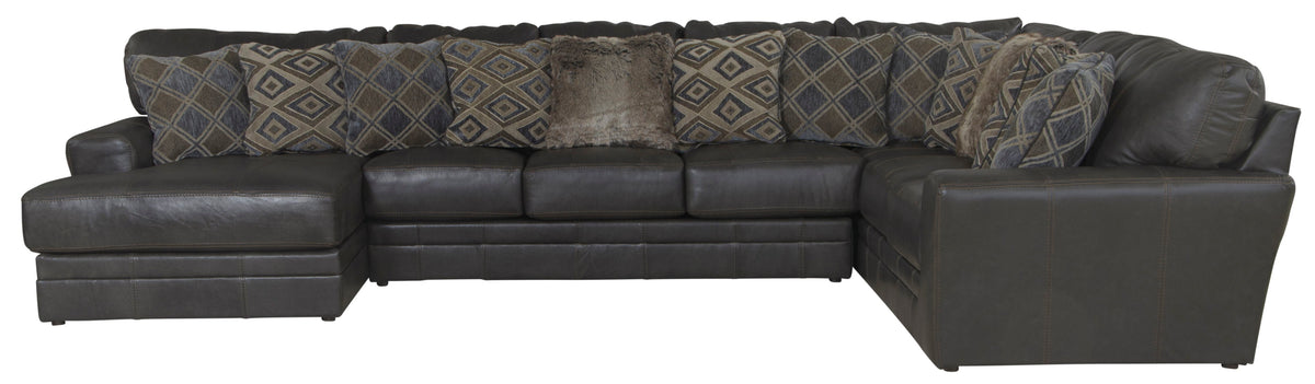 Denali - Italian Leather Match Sectional, photo 31 of 40