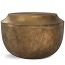 Timmons - Cast Aluminum Coffee Table - Brown by HouseOfZazla