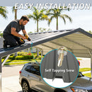 15 Pcs Heavy Duty Waterproof Metal Roofing Panels